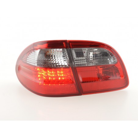 Feux arrière à led occasion Mercedes Classe E Kombi (210) 99-03 rouge / noir