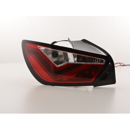 Kit feux arrières LED Seat Ibiza 6J 3 portes 08-17 rouge / clair