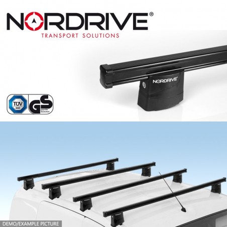 NORDRIVE KARGO Barres de toit 4-Barres pour MERCEDES-BENZ SPRINTER (W907/W910)