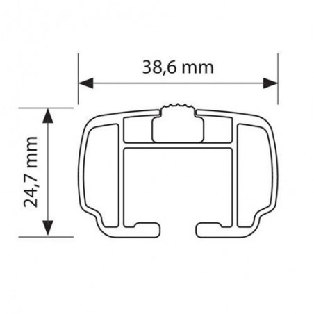 NORDRIVE NOWA ALU Barres de toit pour KIA SOUL 2