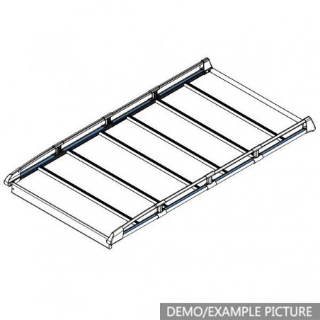 CRUZ EVO RACK ALU MODULE Galerie de toit A26-158 - 260 cm x 158 cm