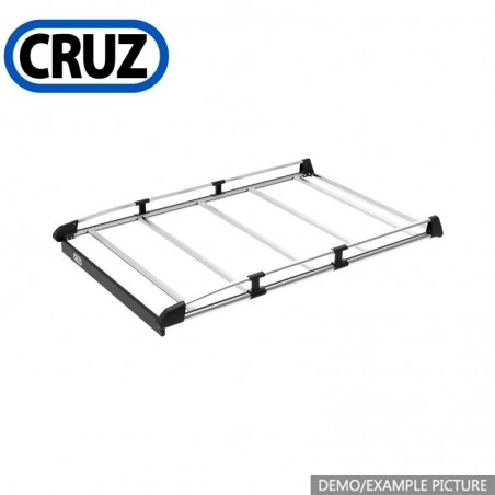 CRUZ EVO RACK ALU MODULE Galerie de toit A26-126 - 260 cm x 126 cm