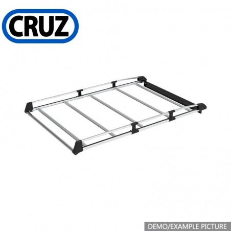 CRUZ EVO RACK ALU MODULE Galerie de toit A26-126 - 260 cm x 126 cm