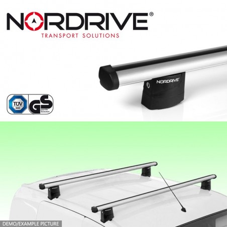 NORDRIVE KARGO PLUS Barres de toit 2-Barres pour NISSAN NV250