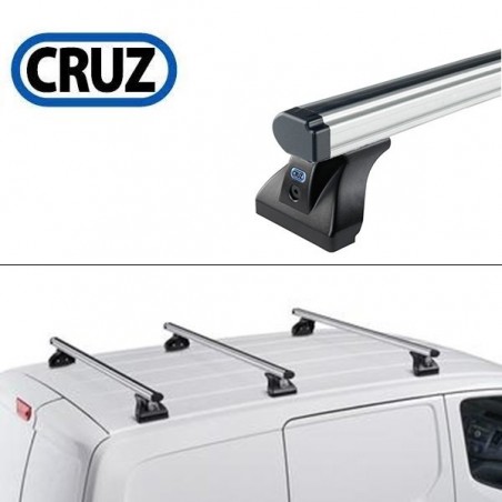 CRUZ ALU CARGO Barres de toit 3-Barres pour FIAT TALENTO