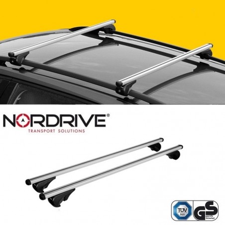 NORDRIVE HELIO R ALU Barres de toit pour VW CADDY 5