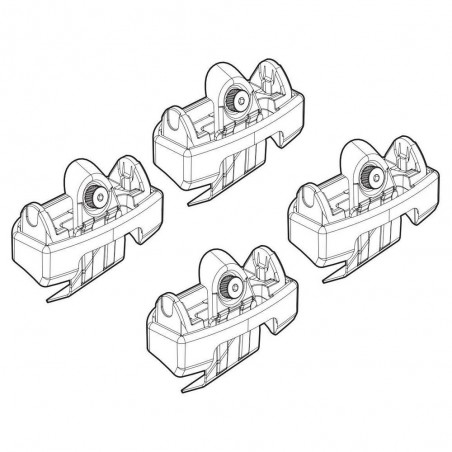 NORDRIVE EVOS ALUMIA Barres de toit pour SEAT LEON 4 BERLINE 5-PORTES