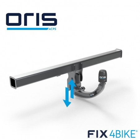 ORIS Attelage de remorque FIX4BIKE détachable pour JEEP RENEGADE