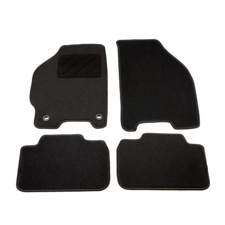 vidaXL Ensemble de tapis de voiture 4 pcs pour Fiat Punto II