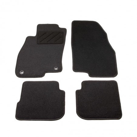 vidaXL Ensemble de tapis de voiture 4 pcs pour Fiat Punto Evo