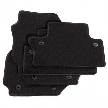 vidaXL Ensemble de tapis de voiture 4 pcs pour Volvo V70/XC 70