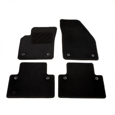 vidaXL Ensemble de tapis de voiture 4 pcs pour Volvo S40/V50/C70