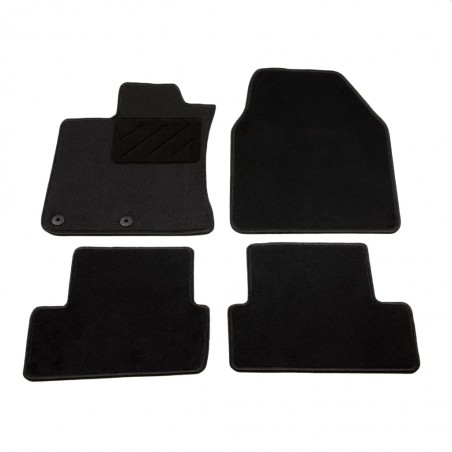 vidaXL Ensemble de tapis de voiture 4 pcs pour Nissan Qashqai