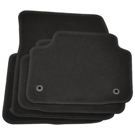 vidaXL Ensemble de tapis d'auto 4 pcs pour Jaguar I-Pace