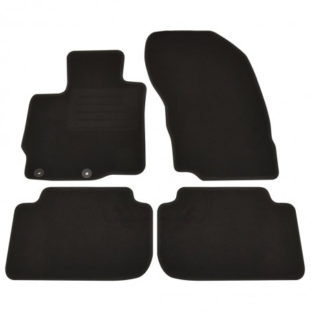 vidaXL Ensemble de tapis d'auto 4 pcs pour Mitsubishi Eclipse Cross