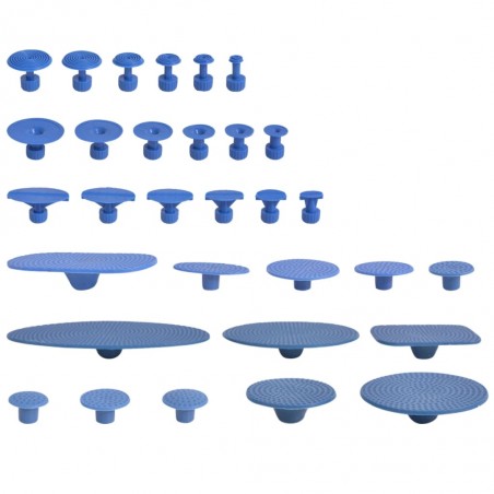 vidaXL Kit de marteau à inertie pour débosselage sans peinture 43 pcs