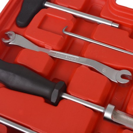 vidaXL Ensemble d'outils d'assemblage et d'entretien des freins 15 pcs