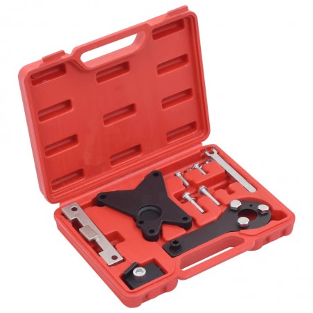 vidaXL Kit d'outils de réglage de moteur 9 pcs