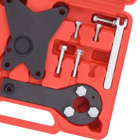 vidaXL Kit d'outils de réglage de moteur 9 pcs