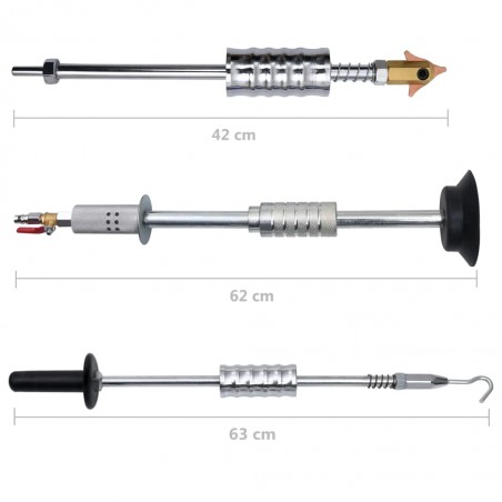 vidaXL Ensemble de marteau à inertie 18 pcs