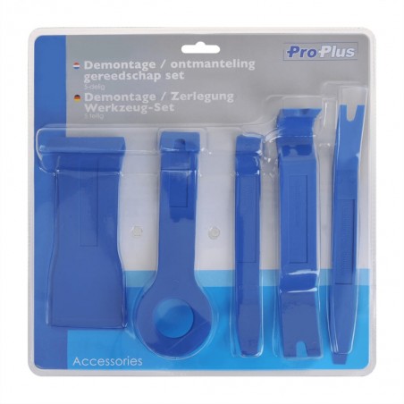 ProPlus Ensemble d'outils de garniture et moulage 5 pcs 590153