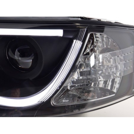 Phare Daylight LED DRL look Audi A6 type 4B 97-01 noir