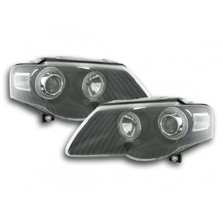 Phare Angel Eye VW Passat type 3C 05- noir