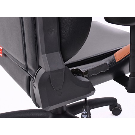 Chaise de jeu FK eGame Seats Siège de jeu eSports London noir / marron