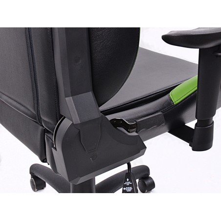 Chaise de jeu FK eGame Seats Siège de jeu eSports London noir / vert