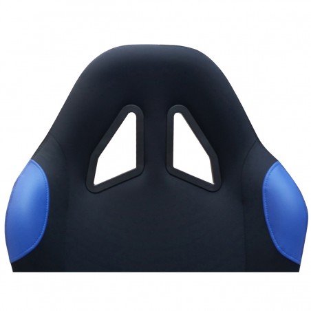 Siège de jeu FK Simulateur de course de siège de jeu eGaming Seats Monaco noir / bleu