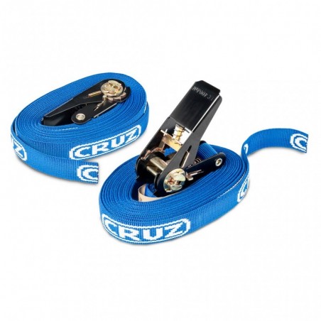 CRUZ CARGO Sangle d'arrimage avec cliquet (5 m)