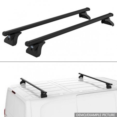 CRUZ CARGO XPRO Barres de toit 2-Barres pour VW T6 TRANSPORTER / MULTIVAN