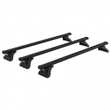 CRUZ CARGO XPRO Barres de toit 3-Barres pour VW T5 TRANSPORTER / MULTIVAN