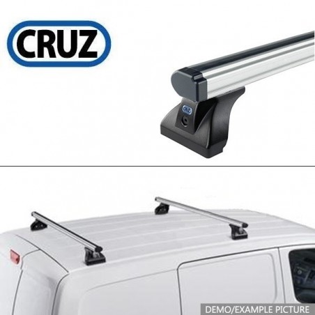 CRUZ ALU CARGO Barres de toit 2-Barres pour NISSAN PRIMASTAR (X82)