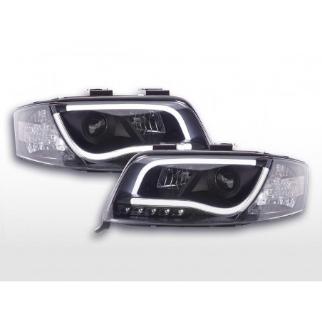 Phare Daylight LED DRL look Audi A6 type 4B 01-04 noir