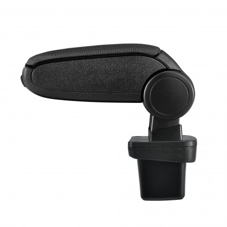 HTD070 Center Armrest VW Golf 7 avec compartiment de rangement, Couvercle en tissu noir 