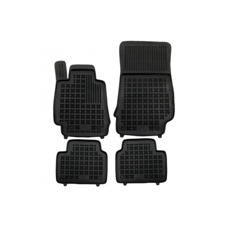 Rubber Floor Mats Black suitable for ALFA ROMEO GIULIA (952) 4x2 (2016-Up)