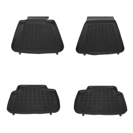 Rubber Floor Mat Black suitable for BMW Series 3 E46 E90 E91 Sedan Touring