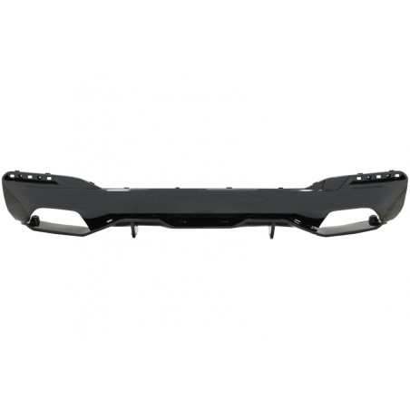 Rear Bumper Diffuser suitable for BMW 5 Series G30 G31 Limousine Touring (2017-up) M Performance Design Piano Black