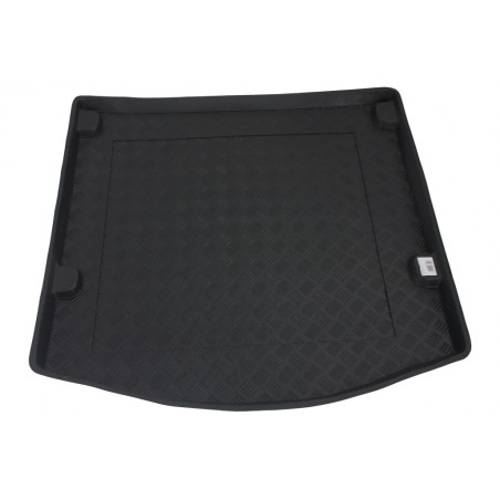 Trunk Mat without Non Slip/ suitable for Ford Focus MK3 Sedan (2011-2018) with an irregular size spare tire