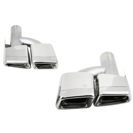 Exhaust Muffler Tips Tail Pipes suitable for Mercedes S63 E63 W221 W164 W166 W212 W218 S-class E-class CLS ML