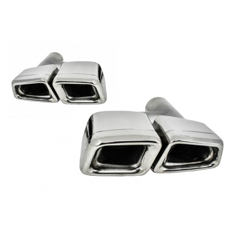 Exhaust Muffler Tips Tail Pipes suitable for Mercedes S63 E63 W221 W164 W166 W212 W218 S-class E-class CLS ML