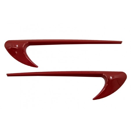 Side Fender Vents Trim Wing suitable for Mercedes C-Class W205 S205 E-Class W213 S213 Red