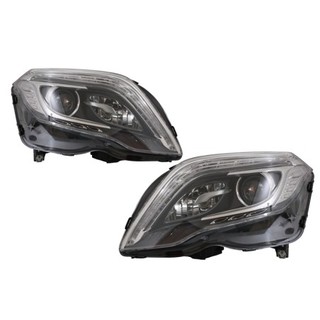 LED DRL Headlights suitable for Mercedes GLK X204 (2013-2015) Facelift Design