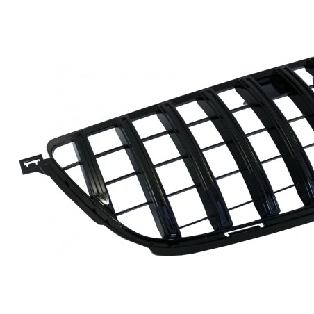 Front Grille suitable for Mercedes ML-Class W166 (2012-2014) GT-R Panamericana Design Black