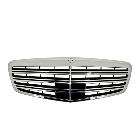 Front Grille suitable for Mercedes S-Class W221 Facelift (2010-2013) S63 S65 Design