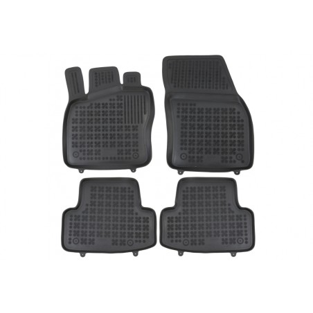 Rubber Car Floor Mats suitable for SKODA Karoq (2017+)