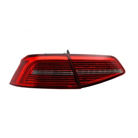 LED Taillights suitable for VW Passat B8 3G (2015-2019) Limousine Matrix R line with Sequential Dynamic Turning Lights