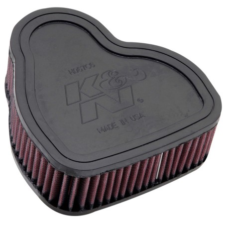 K&N Filtre à air de remplacement sur mesure pour Honda VTX1300 2003-2009 (HA-1330)