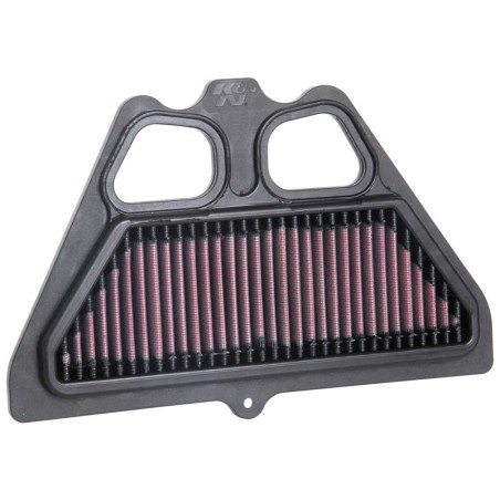 K&N Filtre à air de remplacement sur mesure pour Kawasaki Z900 / ZR900 2017- (KA-9017)